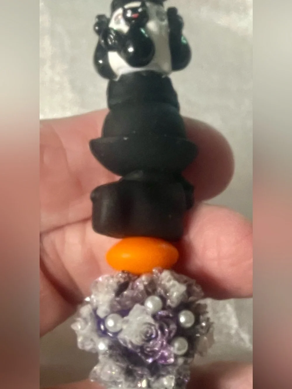 Halloween Evil Queen Handcrafted Pen